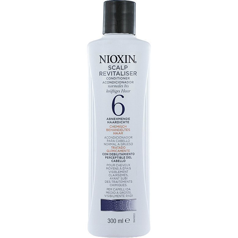 Nioxin System 6 Scalp Revitaliser Conditioner (Medium To Coarse Hair) 300ml