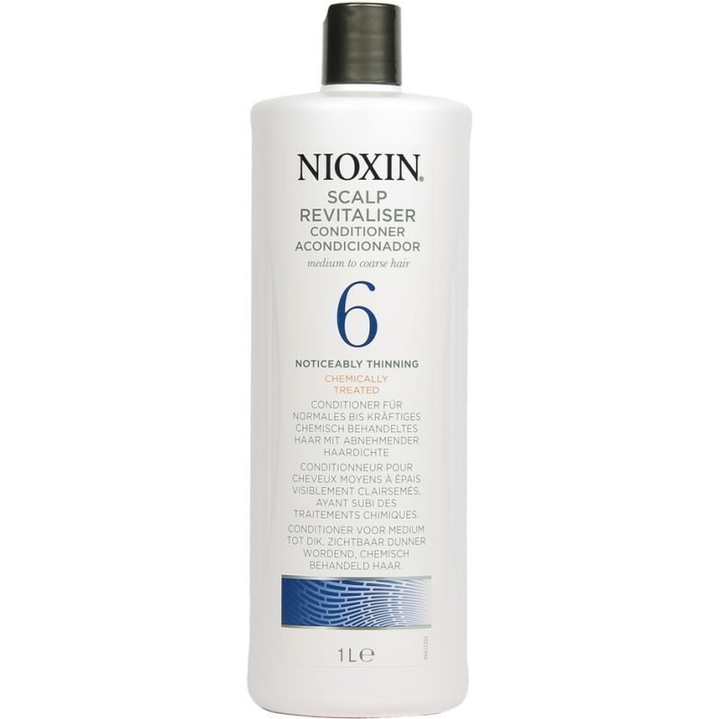 Nioxin System 6 Scalp Revitaliser Conditioner (Medium to Coarse Hair) 1000ml