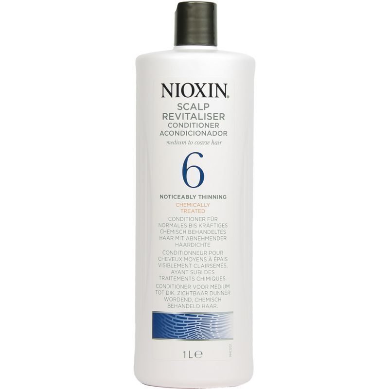 Nioxin System 6 Scalp Revitaliser Conditioner (Medium to Coarse Hair) 1000ml