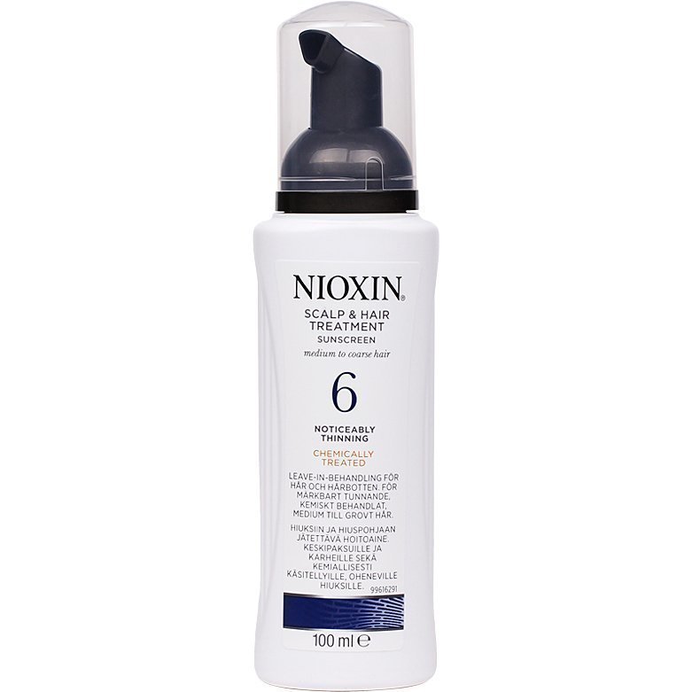 Nioxin System 6 Scalp Treatment Treatment (Medium/Coarse Hair) 100ml