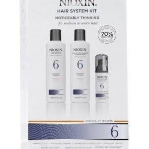 Nioxin Trial Kit System 6 Aloituspaketti Hiuksille 150 ml + 150 ml + 40 ml