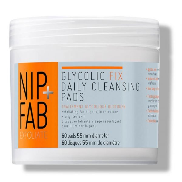 Nip+Fab Glycolic Fix Daily Cleansing Pads 60 Pads