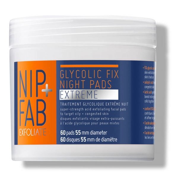 Nip+Fab Glycolic Fix Extreme Night Pads 60 Pads