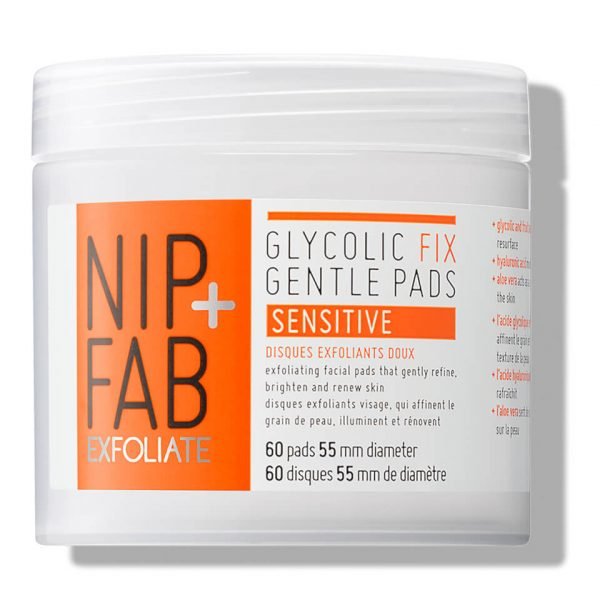 Nip+Fab Glycolic Fix Gentle Pads Sensitive 80 Ml
