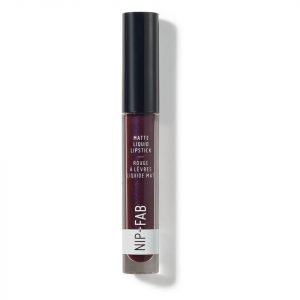 Nip+Fab Make Up Matte Liquid Lipstick 2.6 Ml Various Shades Black Grape