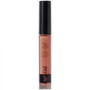 Nip+Fab Make Up Matte Liquid Lipstick 2.6 Ml Various Shades Cinnamon