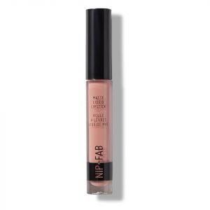 Nip+Fab Make Up Matte Liquid Lipstick 2.6 Ml Various Shades Toffee