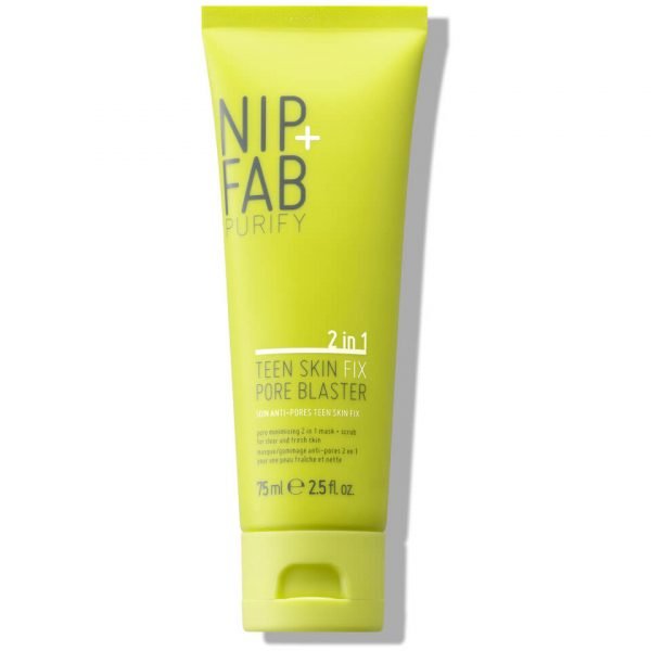 Nip+Fab Teen Skin Fix Pore Blaster 2-In-1 Scrub / Mask 75 Ml