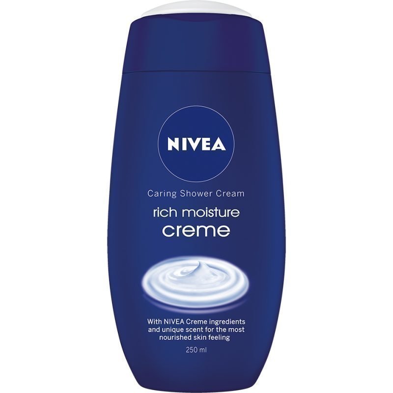 Nivea Caring Shower Cream Rich Moisture Creme 250ml