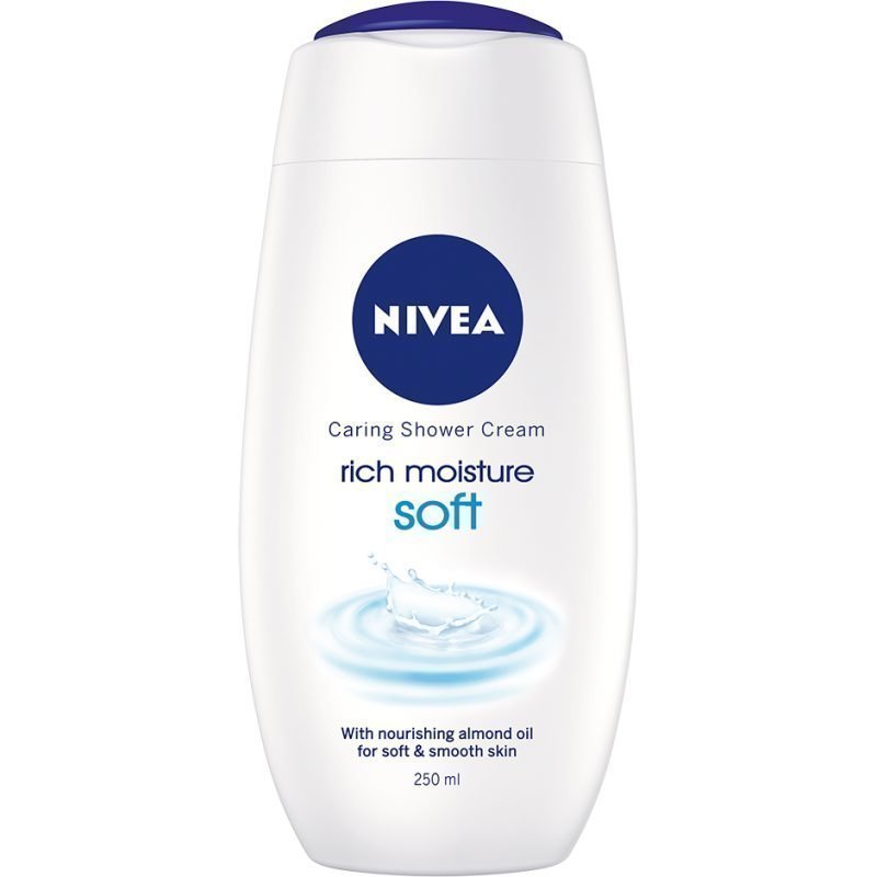 Nivea Caring Shower Cream Rich Moisture Soft 250ml