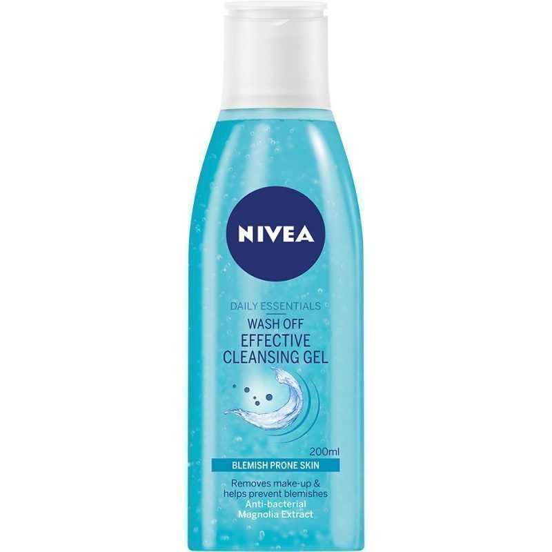 Nivea Daily Essentials Anti-Blemish Wash Off Effective Cleansing Gel 200ml