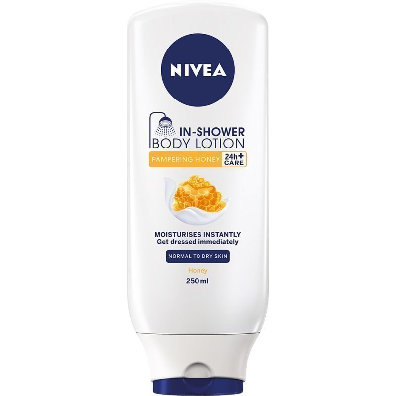 Nivea In-Shower Body Lotion Pampering Honey 250ml