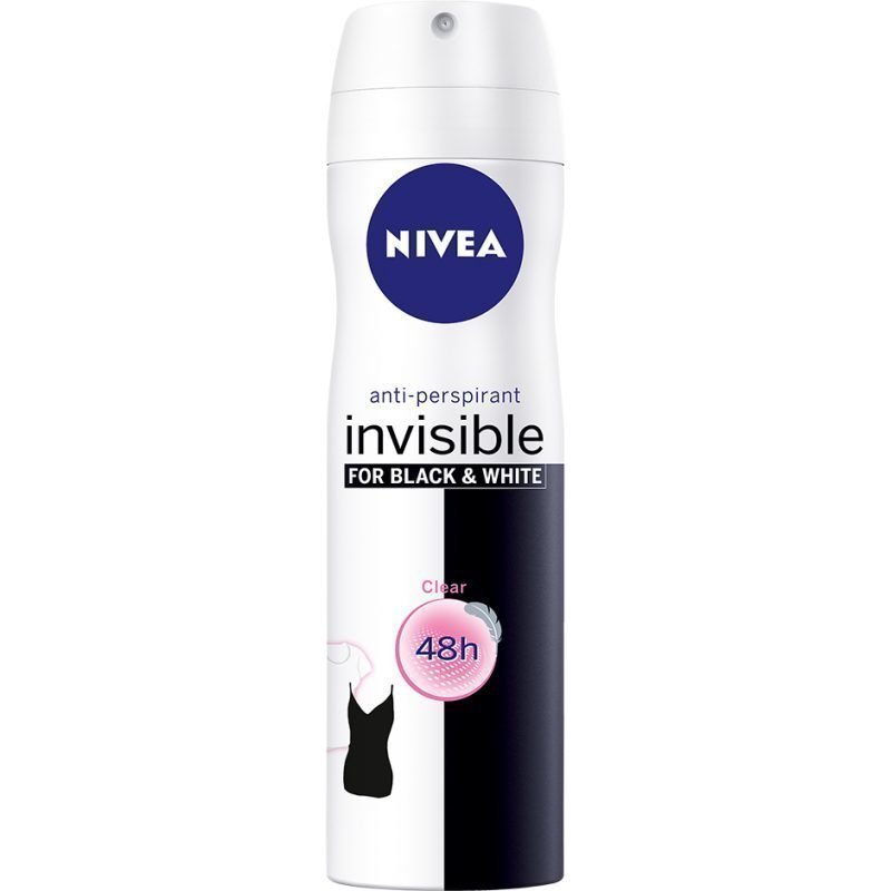Nivea Invisible Black & White Clear Deospray 150ml