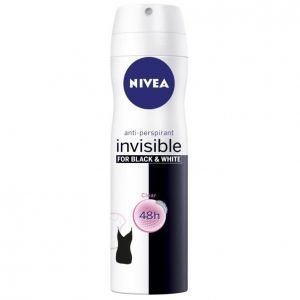 Nivea Invisible For Black & White Clear Deo Spray 150 Ml