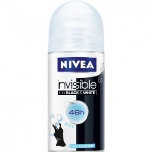 Nivea Invisible For Black & White Pure Deo Roll-On 50 Ml