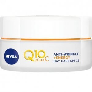 Nivea Q10 Plus Anti-Wrinkle + Energy Day Cream Päivävoide 50 Ml