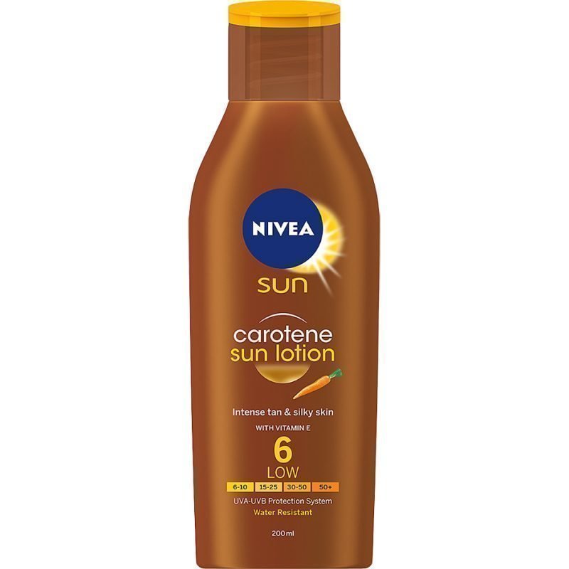 Nivea Sun Deep Tan Carotene Sun Lotion SPF6 200ml