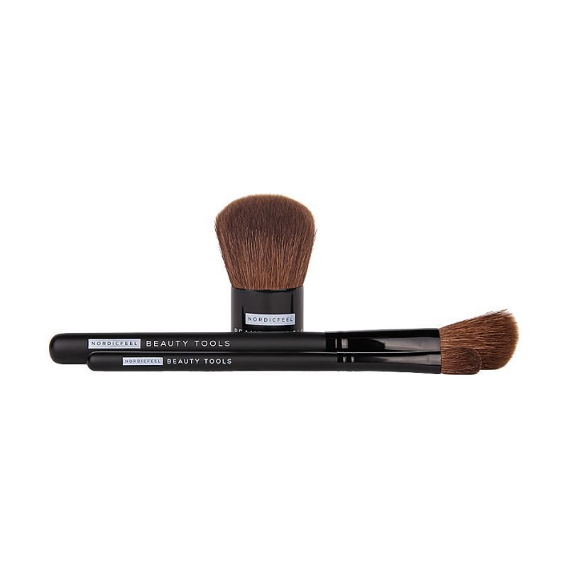 NordicFeel Beauty Tools Beauty Tools Duo Kabuki Brush (Big) Blush Brush Smokey Eye Brush