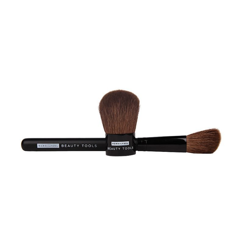 NordicFeel Beauty Tools Beauty Tools Duo Kabuki Brush (Small) & Blush Brush