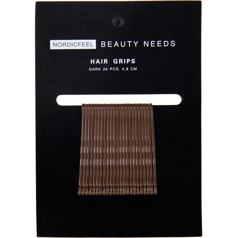 Nordicfeel Beauty Needs Nordicfeel Beauty Needs Hair Grips Dark 24pcs 4