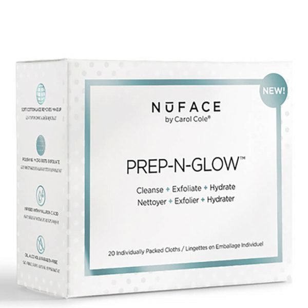 Nuface Prep-N-Glow Cloths