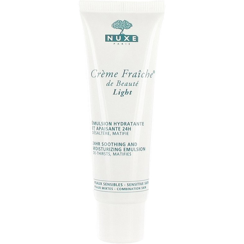 Nuxe Crème Fraîche de Beauté Light 24h Soothing and Moisturizing Emulsion (Sensitive Skin and Combination Skin) 50ml