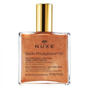 Nuxe Huile Prodigieuse Golden Shimmer Multi Usage Dry Oil 50 Ml