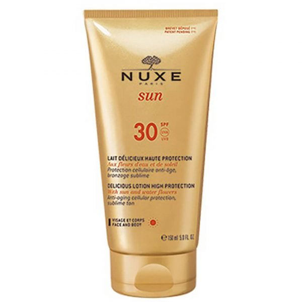 Nuxe Sun Face And Body Delicious Lotion Spf 30 150 Ml