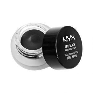 Nyx Epic Black Mousse Liner Silmänrajaustuote