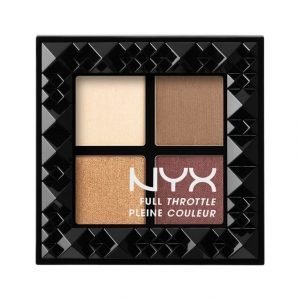 Nyx Full Throttle Shadow Palette Luomiväripaletti