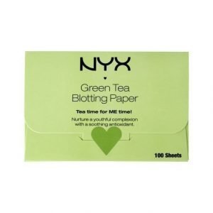 Nyx Green Tea Blotting Paper Kasvopaperi 100 kpl