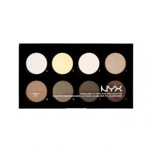 Nyx Highlight & Contour Pro Palette Korostus Ja Varjostuspaletti 16