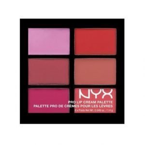 Nyx Pro Lip Cream Palette Huulipunapaletti