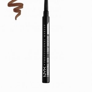 Nyx Professional Makeup 3 Dimensional Brow Kulmakynä Chocolate Brown