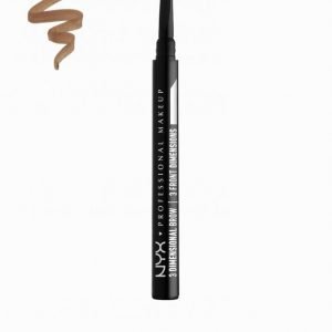 Nyx Professional Makeup 3 Dimensional Brow Kulmakynä Soft Brown