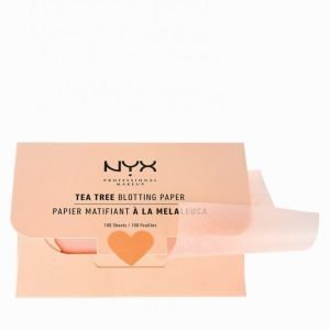 Nyx Professional Makeup Blotting Paper Meikkipaperi Tea Tree