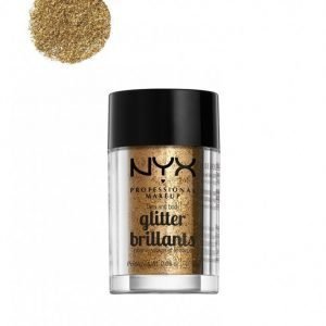 Nyx Professional Makeup Face & Body Glitter Glitteri Bronze