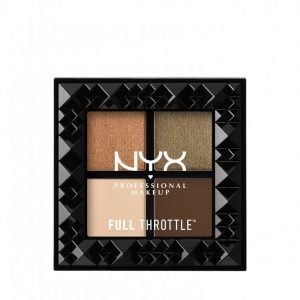 Nyx Professional Makeup Full Throttle Shadow Palette Luomiväri Easy On The Eyes