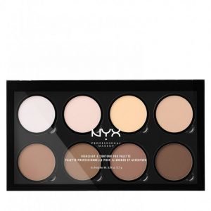 Nyx Professional Makeup Highlight & Contour Pro Palette Korostusväripaletti Monivärinen