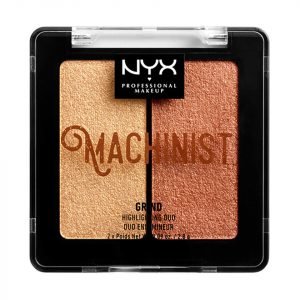 Nyx Professional Makeup Machinist Highlighter Duo Kit Grind