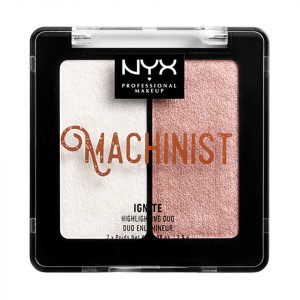 Nyx Professional Makeup Machinist Highlighter Duo Kit Ignite