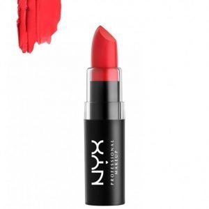 Nyx Professional Makeup Matte Lipstick Huulipuna Pure Red