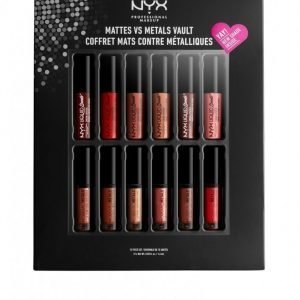 Nyx Professional Makeup Matte Vs Metals Lip Set Huulikiilto Monivärinen