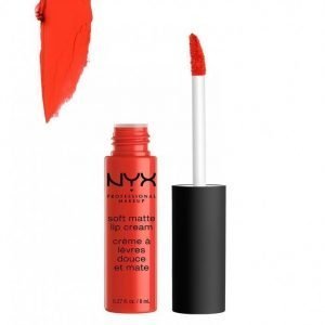 Nyx Professional Makeup Soft Matte Lip Cream Huulipuna Morocco
