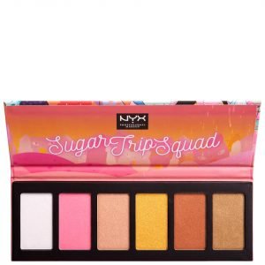 Nyx Professional Makeup Sugar Trip Squad Highlighting Palette
