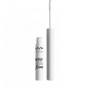 Nyx Professional Makeup White Liquid Liner Silmänrajauskynä Valkoinen