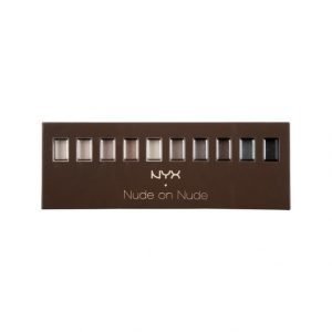 Nyx Set Make Up 119 Nude On Nude Palette Meikkipaletti