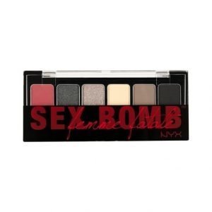 Nyx The Sex Bomme Femme Fatale Shadow Palette Luomiväripaletti