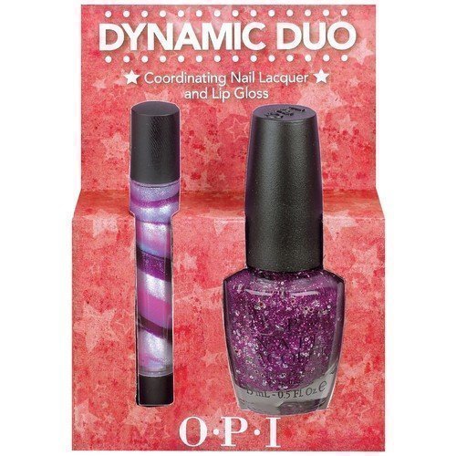 OPI Dynamic Duo Coordinating Nail Lacquer & Lip Gloss Divine Swine