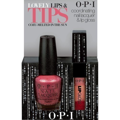 OPI Lovely Lips & Tips Cozu-Melted In The Sun Duo Set